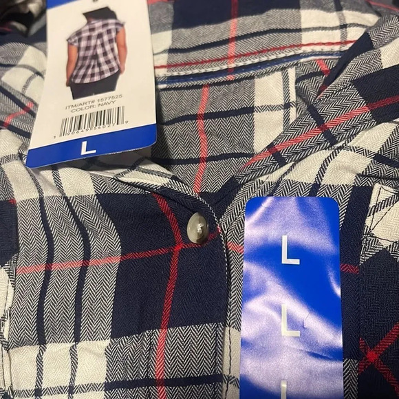 Jachs Girlfriend Ladies' Short Sleeve Blouse - Picture 6 of 7